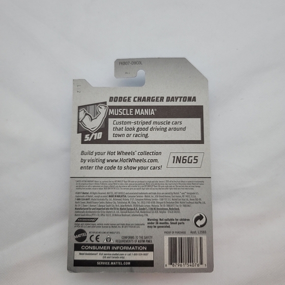 Hot Wheels 50th Anniversary Dodge Charger Daytona - Picture 2 of 2